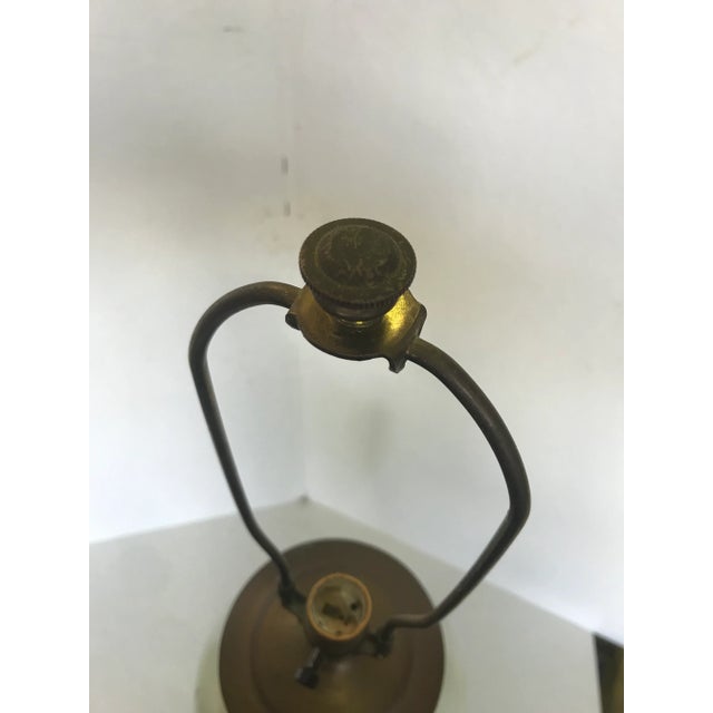 Traditional Vintage Chinoiserie Hand Painted Vase With Asian Floral Designs Table Lamp For Sale - Image 3 of 10