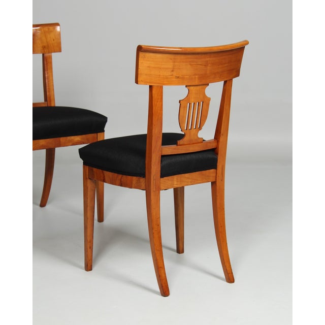 Wood Biedermeier Chairs, Set of 6 For Sale - Image 7 of 10
