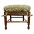 Late 20th Century Custom-Made Country French Ladderback Armchair and Ottoman Set by Calico Corners For Sale - Image 15 of 18