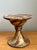 Late 20th Century Vintage Gilt Striped Ceramic Pedestal For Sale - Image 5 of 12