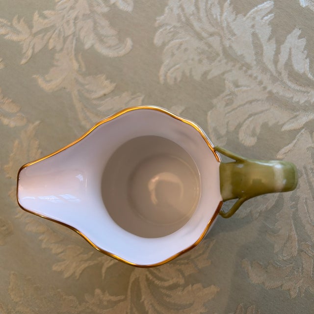 Mid 20th Century Vintage Herend Rothschild Bird Creamer For Sale - Image 5 of 9
