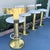 Design for Leisure Brass Bar Stools, 1980s For Sale In West Palm - Image 6 of 10