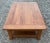 Wood Broyhill Attic Heirlooms Farmhouse Oak Coffee Table For Sale - Image 7 of 10