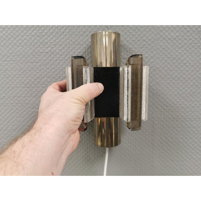 Black Vintage Danish Wall Lamps by Claus Bolby for Cebo, 1960s, Set of 2 For Sale - Image 8 of 15