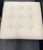 Roche Bobois Roche Bobois Tufted Leather Ottoman, 36 X 36, Cream For Sale - Image 4 of 6