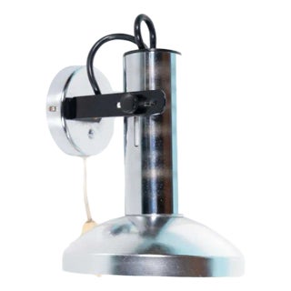 Space Age Chrome Wall Lights, Set of 2 For Sale