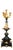 Napoleon III Decorative Gilt and Slate Candelabra For Sale - Image 15 of 15