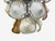 Orange Mid-Century Modern, Orange and White Murano Glass, Chrome, Pendant Light, 1960s For Sale - Image 8 of 12