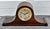 Vintage (1930's) Plymouth Tambour Mantel Clock by Seth Thomas Clock Co. Mahogany Finish in a Red Brown Color. Pendulum and...