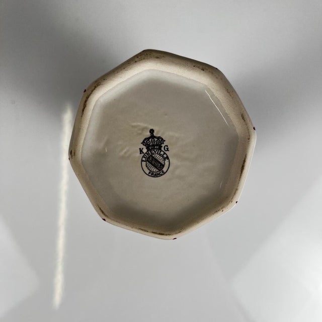 Small Réverbère Tube Vase from KG Lunéville, 1980s For Sale - Image 4 of 6