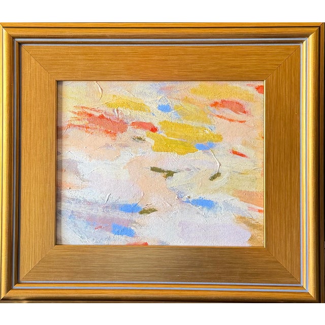 Framed Abstract Painting by Brenna Giessen For Sale - Image 4 of 5