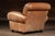 Late 20th Century Leather Club Chair With Ottoman in Beige by Preston Hill For Sale In Chicago - Image 6 of 10