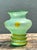 Glass Vintage Italian Hand Blown Glass Vase For Sale - Image 7 of 12