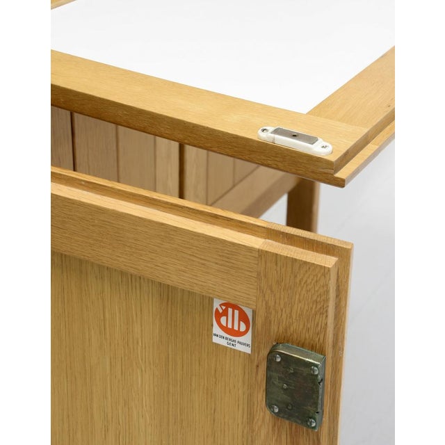 Brown Country Bar and Display Cabinets by Jos de Mey for Van Den Berghe Pauvers, 1970s, Set of 2 For Sale - Image 8 of 15