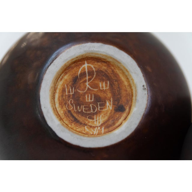 Stoneware Vases by Carl-Harry Stålhane for Rörstrand, Sweden, 1950s, Set of 2 For Sale - Image 10 of 16