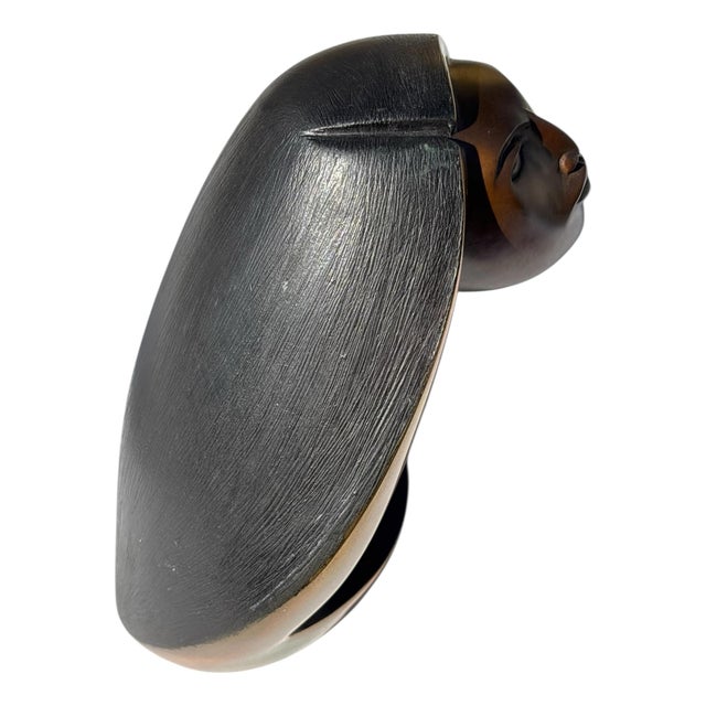 1990s 1990s Bruce LaFountain Native Woman Bronze Sculpture For Sale - Image 5 of 7