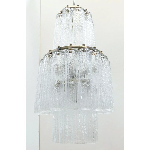 Mid 20th Century Mid 20th Century Corteccia Chandelier For Sale - Image 5 of 6