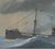 Italian School Early 20th Century "Ss Dochra". 27" X 35' Titled Lower Center. Gouache, Framed For Sale - Image 4 of 6