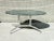 Metal Late 20th Century Eames Aluminum Group Table by Herman Miller, Marble Top For Sale - Image 7 of 12