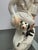 Robin Hood and Little John accompanied by their faithful dog porcelain early 19th Century spill vase. Wonderful addition...