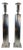 Art Deco Revival Wood Torches - a Pair For Sale