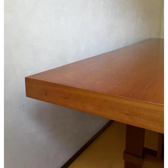 Model 608 Taliesin Dining Table by Frank Lloyd Wright for Cassina, 1986 For Sale - Image 12 of 18