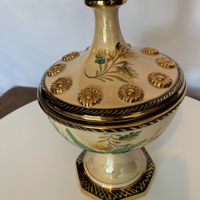 Covered Bowl on Stand from Hubert Bequet, 1930s For Sale - Image 3 of 14