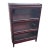 Mid 20th Century Hale 3 Section Mahogany Barrister Bookcase For Sale