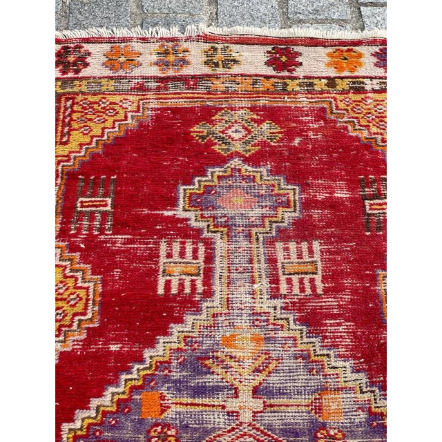 Early 20th Century Turkish Rug, 1920s For Sale - Image 6 of 18