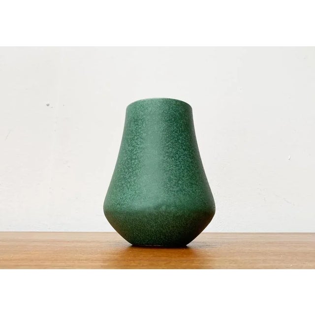 Ceramic Mid-Century German Minimalist Studio Pottery Vase by Hildegard and Peter Delius for Hamelner Kunsttöpferei, 1960s For Sale - Image 7 of 12
