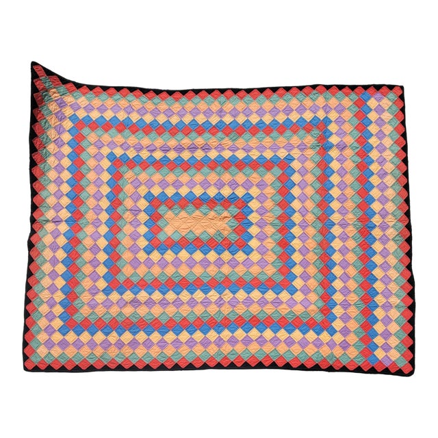 19thc Trip Around the World Quilts For Sale