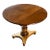Early 19th Century Antique Federal Circular Drop-Leaf Maple Table For Sale