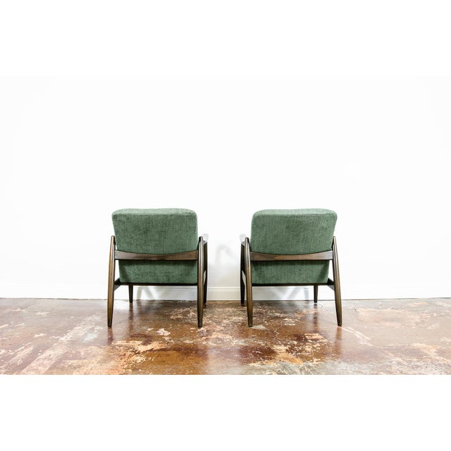 Wood Mid-Century Modern GFM-64 Chairs by Edmund Homa, 1960s, Set of 2 For Sale - Image 7 of 14