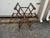McGuire Style Organic Modern Bamboo Iron Frame Round Dining Table For Sale - Image 4 of 15