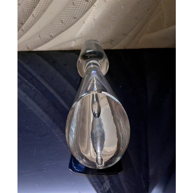 Transparent Steuben Crystal Cordial Decanter Donald Pollard Design, 1953 For Sale - Image 8 of 10