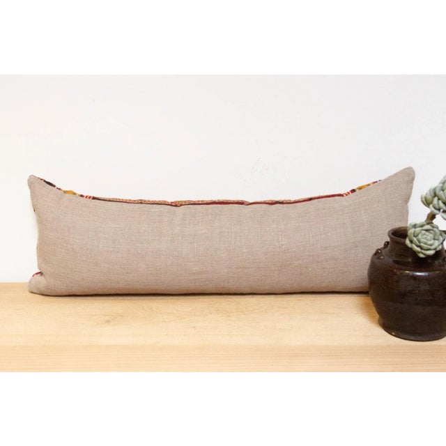 19th Century Lambani Jaisalmer Patchwork Throw Pillow For Sale - Image 5 of 7