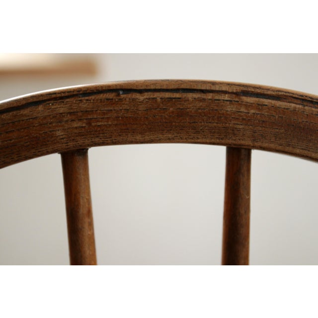 19th Century British Military Windsor Chairs, Set of 4 For Sale - Image 12 of 18