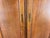 Vintage French Louis XVI Style Carved Oak 4-Door Wardrobe For Sale - Image 5 of 10