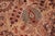 Shabby Chic 1990's Floral Pak-Persian Taupe/Blue Wool Rug - 6'1'' X 9'1'' For Sale - Image 3 of 9