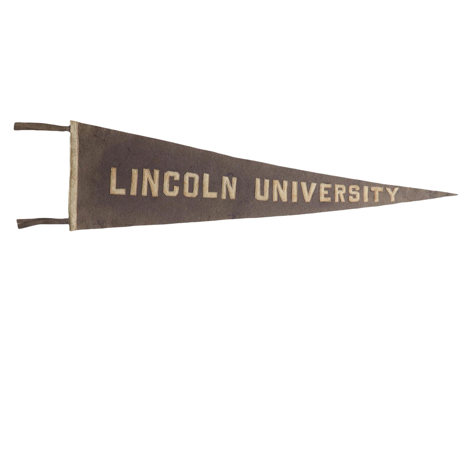 Rare Antique Lincoln University Felt Flag Pennant Chairish