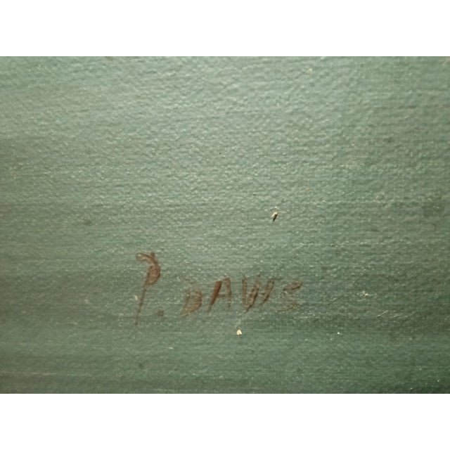 Contemporary 1970s P. Davis Original Seascape Paintings For Sale - Image 3 of 5