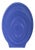 Radiant Blue Short Ceramic Vase For Sale