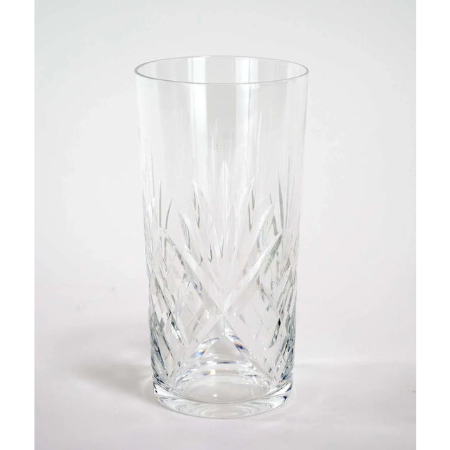 Transparent Late 20th Century Saint Louis Crystal Barware High Ball Service- Set of 12 For Sale - Image 8 of 10