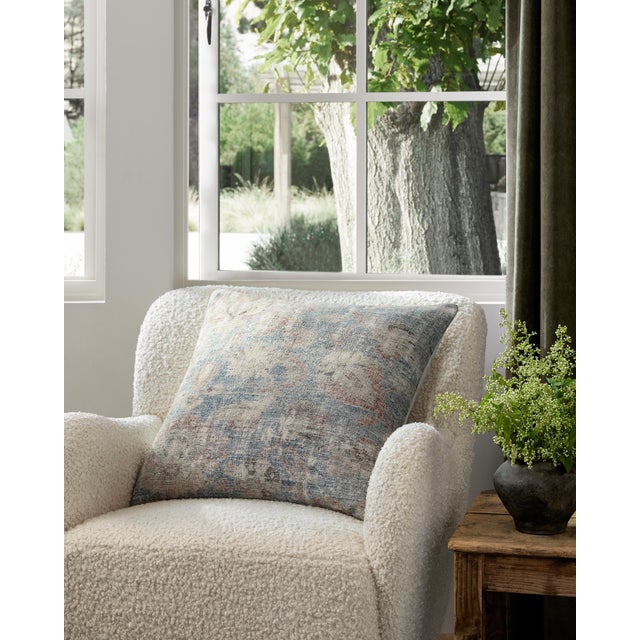 Throw pillows by Amber Lewis x Loloi take inspiration from heirloom textiles and earth-toned palettes to create an...