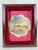 Vintage Tropical Burlap Folk Art Gallery Wall, Set of Six Framed Hand-Painted Village Scenes For Sale - Image 4 of 12