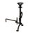 Arts and Crafts Style Andirons - A Pair For Sale - Image 4 of 5