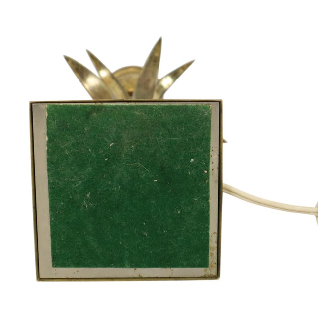 Vintage Palm Tree Pineapple Table Lamp from Massive, 1970s For Sale - Image 16 of 18