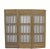 Taupe Antique Chinese Wood Screen Three Panels For Sale - Image 8 of 8