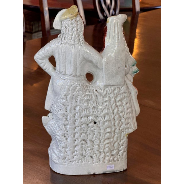 19th Century Staffordshire Figure of a Harvest Couple For Sale - Image 6 of 6