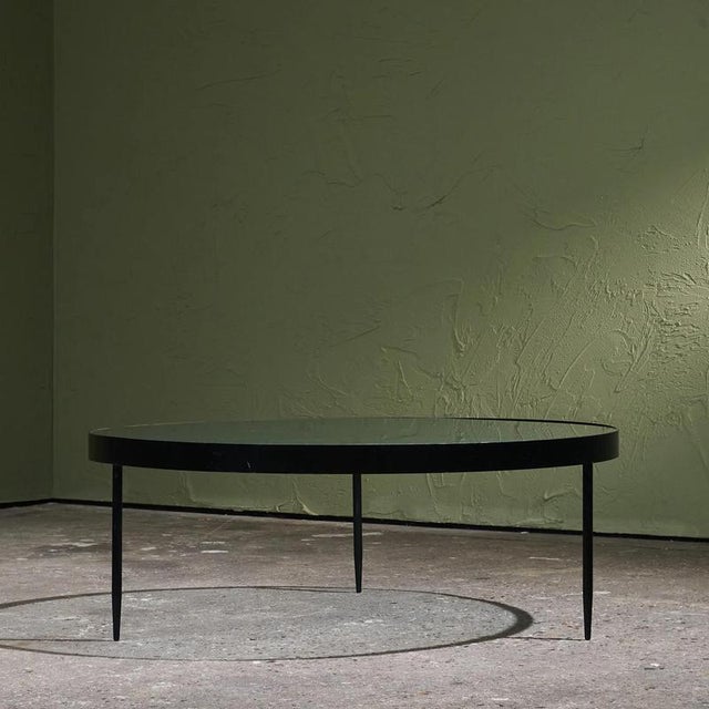 Large Black Lacquered Steel G4 Coffee Table by Janni Van Pelt for Bas Van Pelt, 1956 For Sale - Image 6 of 13